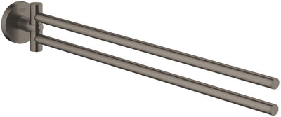 Grohe Start Handtuchhalter – drehbar – 439 mm – Wandmontage – Metall – Hartgraphit gebürstet
