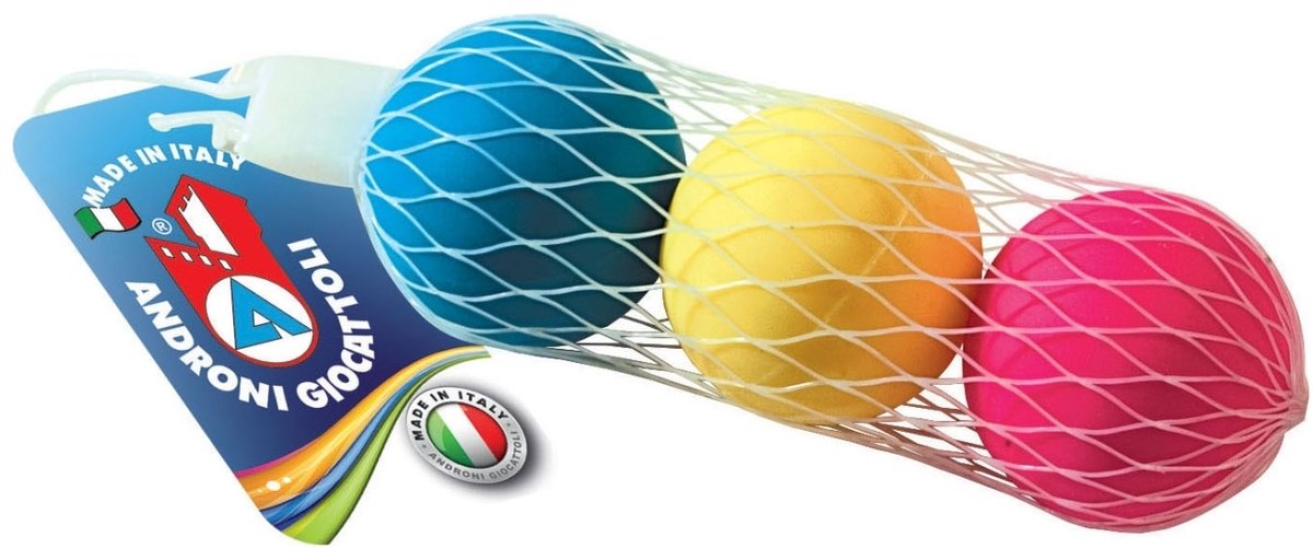 Androni Beachballs im Netz, 3st.