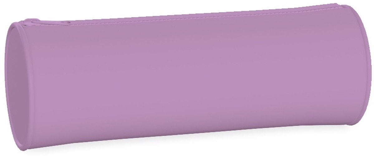 Lannoo Graphics – QC-Farbfedermäppchen, rund, 21 cm, Lavendelkraut