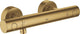 Grohe Grohtherm 1000 Cosmopolitan M Thermostat-Duscharmatur – Cool Sunrise gebürstet (Mattgold)