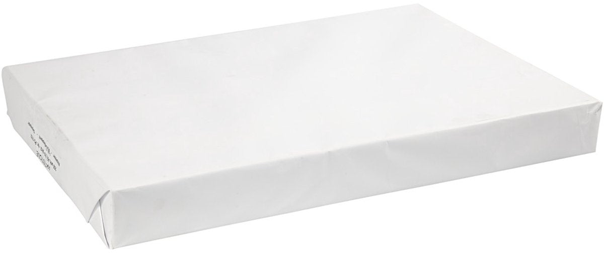 Zeichenpapier der Firma Creativ, A2, Blatt 420 x 594 mm, 160 g, weiß, 250 Blatt 1 Karton