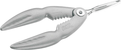 Westmark Hummerknacker mit integrierter Pinzette, Aluminium Edelstahl, Länge: 21,1 cm, Cracky-Spezial, Silber, 66102270