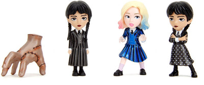 Jada Mittwoch Nano-Metallfiguren Diecast Minifiguren 4er-Pack Welle 1 4 cm