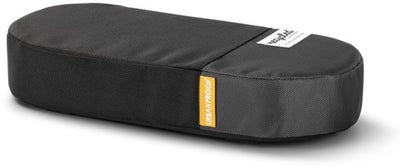 Gepäckverhalten Kissen recycelt 38 cm schwarz grau