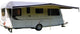 Eurotrail Kombi-Markise 411 x 240 cm Polyester grau