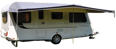 Eurotrail Kombi-Markise 385 x 240 cm Polyester grau