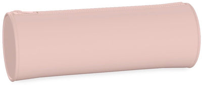 Lannoo Graphics – QC Color Federmäppchen rund, 21 cm, Blush Pink