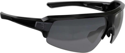 BBB Cycling Impulse Fahrradbrille – unzerbrechliche Fahrradbrille – Sport-Sonnenbrille mit 3 Gläsern – glänzend schwarz – bsg-62