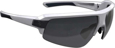 BBB Cycling Impulse Fahrradbrille – unzerbrechliche Fahrradbrille – Sport-Sonnenbrille mit 3 Gläsern – glänzend weiß – bsg-62