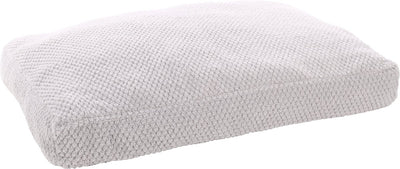 Flamingo-Hundekissen – Katzenkissen – Hundebett, Katzenbett – Jacquard-Grau – 100 x 70 x 12 cm – zusätzlicher Komfort