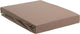 Bettwäschehouse – Jersey-Stretch – Topper-Spannbettlaken – 80 x 220 cm – Taupe