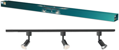 Philips LED Philips EasyLink Tobia – Spot – GU10-Fassung – maximale Wattzahl: 7 W – Schwarz – 3er-Pack – Schienenbeleuchtung