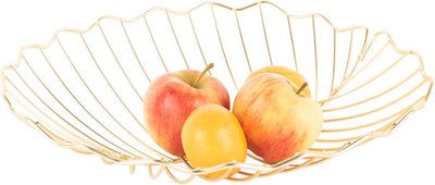 Gegenwart - Obstkorbblatt - Eisen - Gold