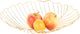 Gegenwart - Obstkorbblatt - Eisen - Gold