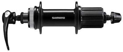 Shimano fh-qc400-hm-b CL Disc QR Hinterradnabe Silber 36h 9 x 141 mm