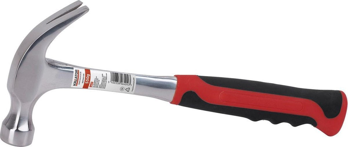 Kreator krt903104 Klauenhammer – Metall – 550 g