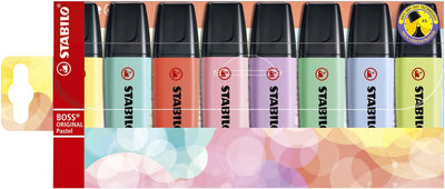 Stabilo Boss Original Pastell Marker, 8st.