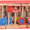 Playwood -Holzverkehrsschild, 18dlg.