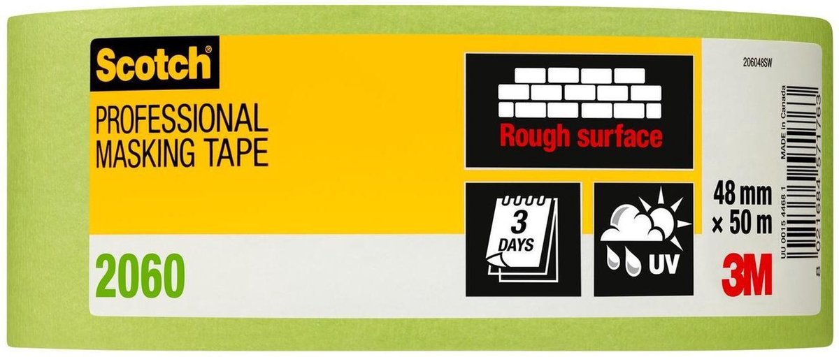 3 m grünes Abdeckband 2060