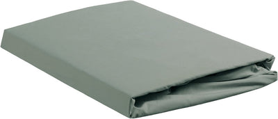 Ambiante Baumwolle – Spannbettlaken mit geteiltem Topper – 140 x 200 – grün