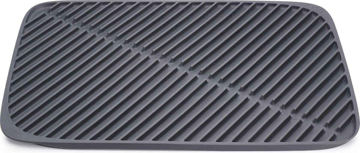 Joseph Joseph Abtropfmatte – Gerinne – groß – 31 x 43,5 cm – grau