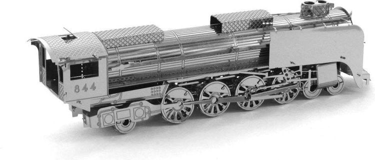 Metall-Erde-Modellbau 3D-Dampflokomotive - Metall