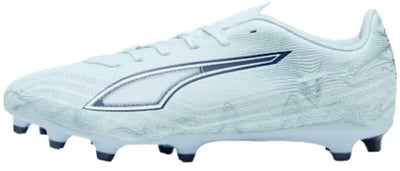 Puma Ultra 6 Play FG AG Unisex-Sportschuhe - eisiges Blau-Weiß-Blau-Juwel
