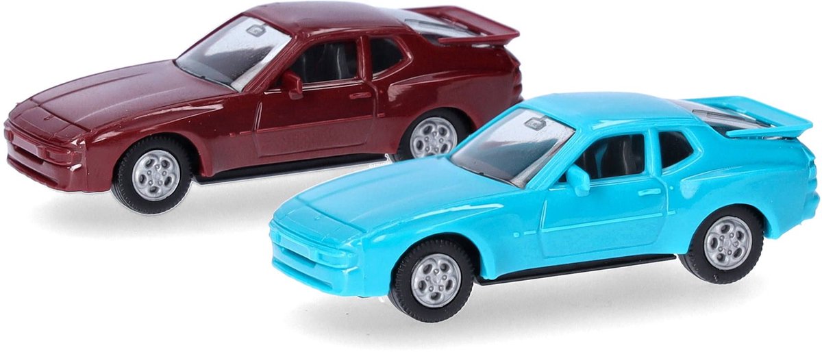 Herpa Porsche 944, rot blau (Mini-Kit 2 Stk.)