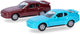 Herpa Porsche 944, rot blau (Mini-Kit 2 Stk.)