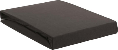 Bettwäschehouse – Jersey – Topper-Spannbettlaken – 80 x 220 cm – Anthrazit