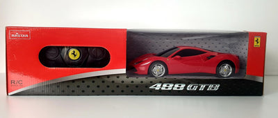 Rastar RC Ferrari 488 GTB Jungen 27 MHz 1:24 rot
