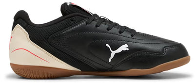 Puma Truco IV Jr Unisex-Sportschuhe – Schwarz-Ultrarot-Weiß