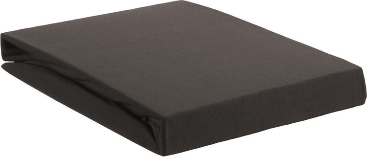 Bettwäschehouse Jersey – Spannbettlaken – 90 x 200 220 – Anthrazit
