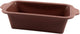 Point-Virgule rechteckige Kuchenform aus Platin-Silikon, Vintage-Kastanienbraun, 22 x 12 x 7 cm