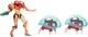 Jakks Metroid Prime – 6 cm großes Samus-Kopfgeldjäger-Set, 3 Stück