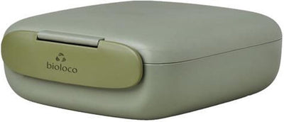 Chic.mic Pla Plant Bioloco Lunchbox Urban M 17,5cm x 13cm x 6cm - Olivgrün
