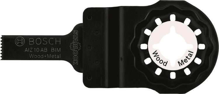Bosch aiz 10 ab bim Tauchsägeblatt – 10 x 20 mm – für Holz und Metall