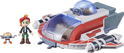 Hasbro Star Wars: Der Crimson Firehawk – Space Shuttle für 3+ Jahre – Abenteuer für junge Jedi