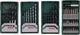 Bosch x-line Bohrer-Set – 46-teilig – für Holz, Metall und Stein