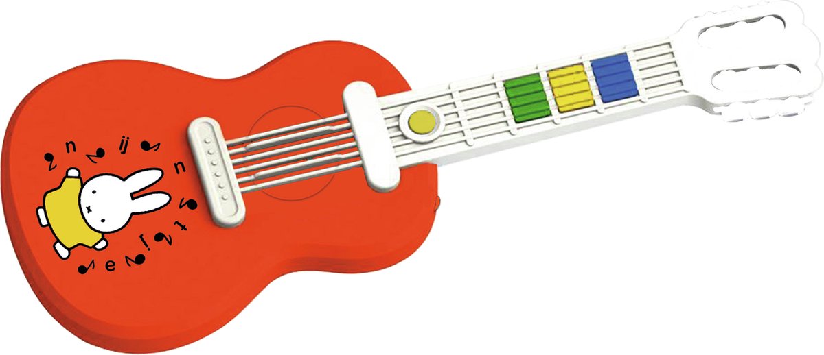 Miffy-Spielzeuginstrument – meine erste Gitarre