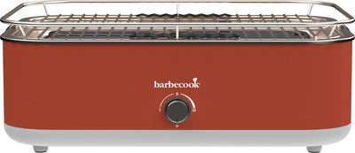 Barbecook e-carlo elektrischer Tischgrill, rot, 42,5 x 33 x 16,5 cm