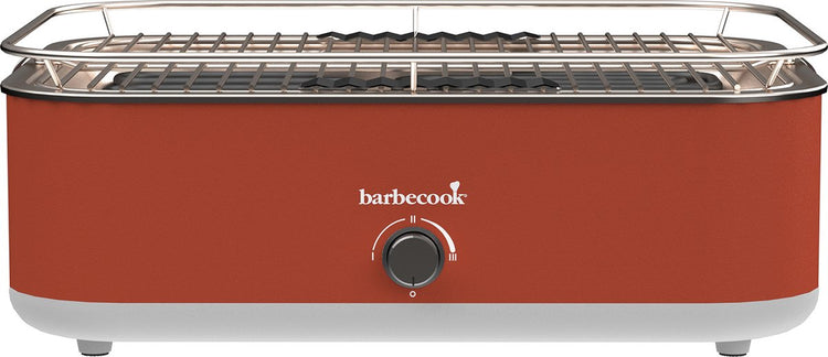 Barbecook e-carlo elektrischer Tischgrill, rot, 42,5 x 33 x 16,5 cm