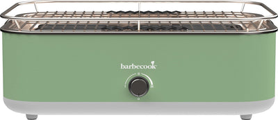 Barbecook e-carlo Elektro-Tischgrill Paris grün 42,5 x 33 x 16,5 cm