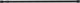 Runde Duschstange von Differnz - verstellbar - 75 bis 125 cm - Schwarz