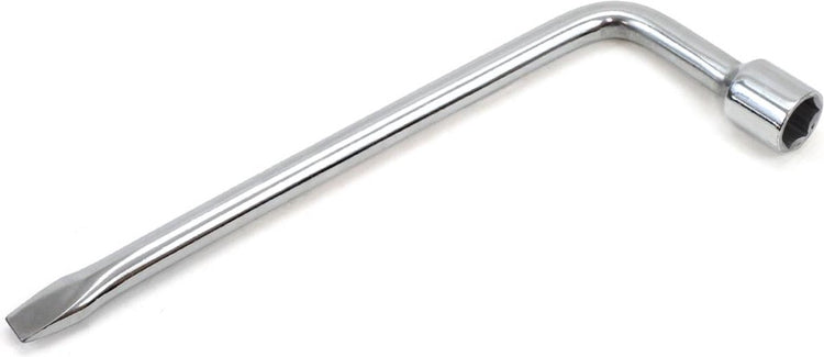 Markenloser Auto-Radmutternschlüssel ohne Marke – 17 mm – verchromt – Radschlüssel