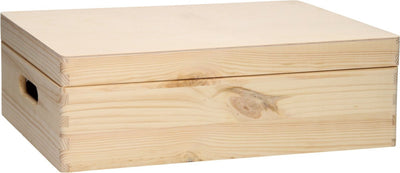 Speicherbox Rechteck Ventilabdeckung Kiefer