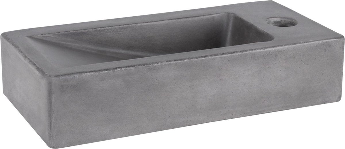 Differnz doni - Brunnen Beton dunkelgrau - 36 x 16 x 8 cm