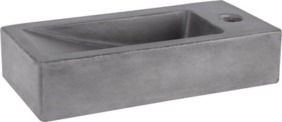 Differnz doni - Brunnen Beton dunkelgrau - 36 x 16 x 8 cm