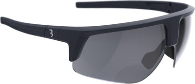BBB Cycling Comet Reader verschreibungspflichtige Fahrradbrille – Sportbrille mit Lesebereich +2,5 Stärke – Fahrradbrille für Damen und Herren – Mattschwarz – Bsg-76