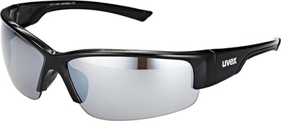 Uvex sportstyle 215 - Sportbrille - UV-Schutz - Schwarz